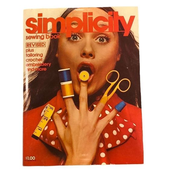Vintage Simplicity sew book 1972 revised